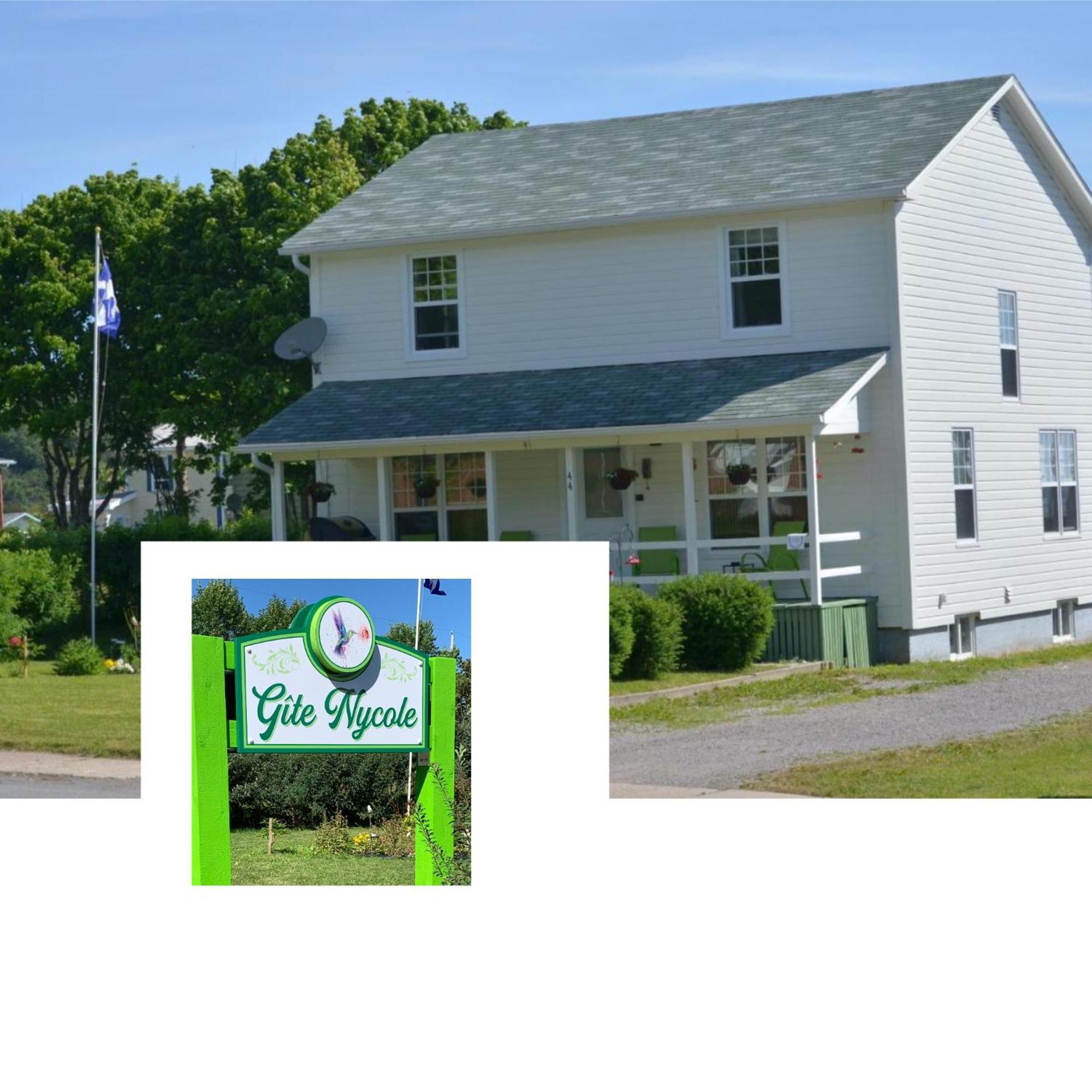 Gîte Nycole Perce Exterior foto